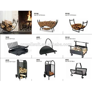 Firewood Log Rack Holder Bicycle Front Rack Basket
