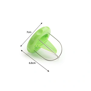 Wholesale Kitchen Gadgets Novelty Stainless Steel Fruit Tool Kiwi Cutter Slicer