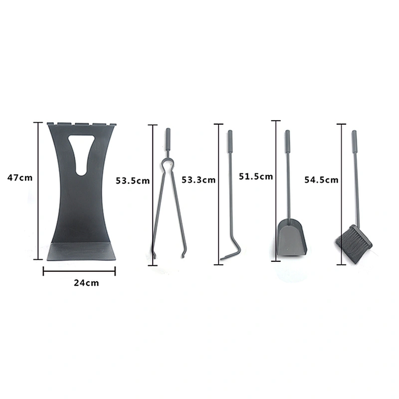 New indoor metal fireplace tool set