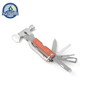 8 in 1 Stainless Steel Axe Hammer Multi-Purpose Plier Tool