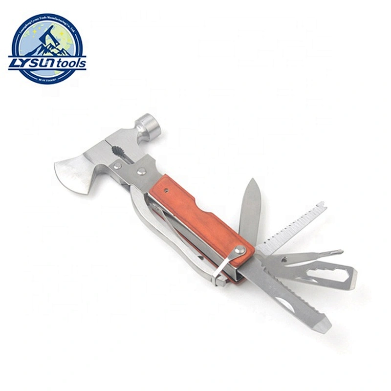 8 in 1 Stainless Steel Axe Hammer Multi-Purpose Plier Tool