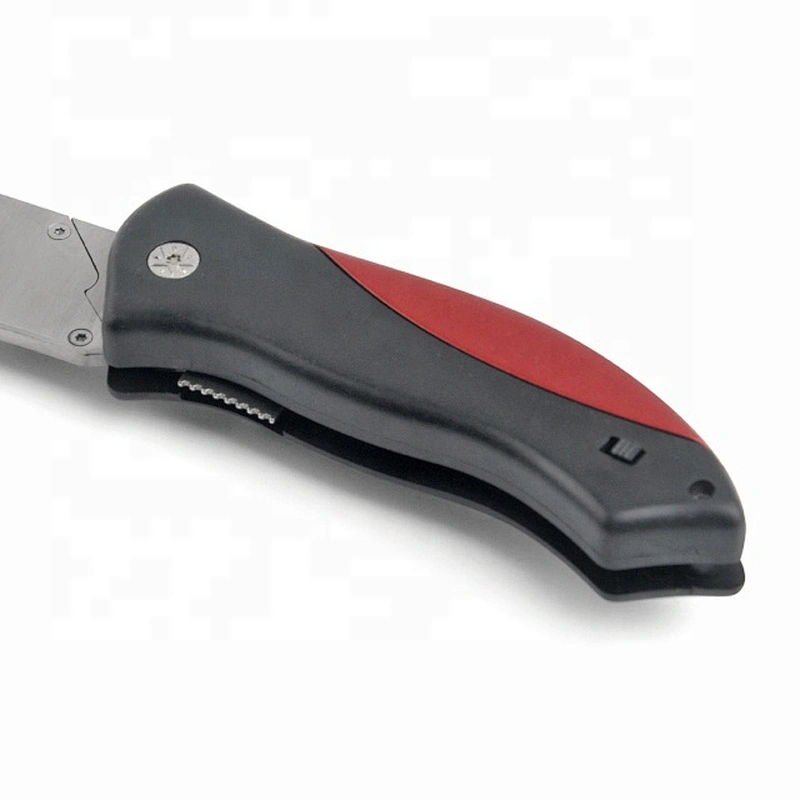 Professional Custom  ABS Handle Folding Pocket Utility Knife with Storage