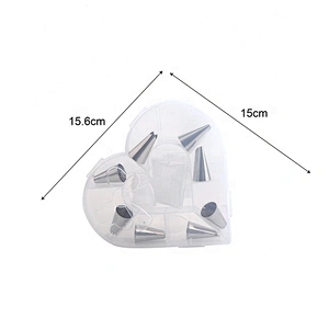 Cake decorating supplies kit,Russian piping tips set easy to use icing nozzles