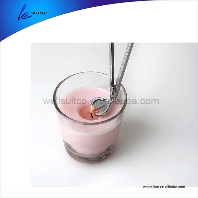Stainless steel home candle wick scissor candle wick trimmer