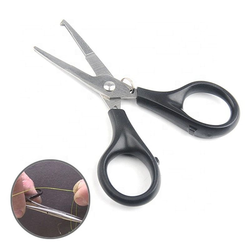 Mini Stainless Steel Fishing Cutter Multifunction Tool Curved Fishing Plier with ABS handle