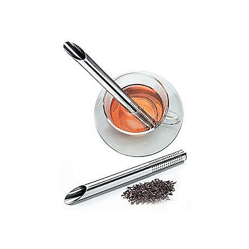 Tea infuser strainer Stainless Steel Pipe Metal Strainer Filter Loose Leaf Tea Infuser