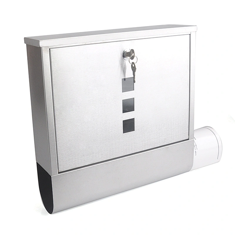 mailbox outdoor stainless steel mailbox wall mounted