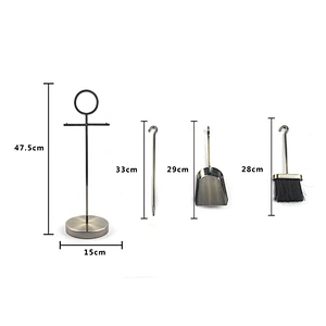 Popular indoor metal fireplace tool set