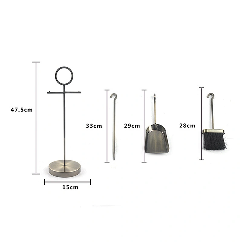 Popular indoor metal fireplace tool set