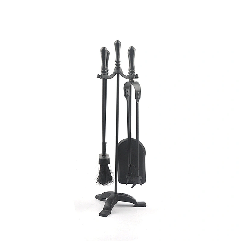 New Indoor Outdoor Accessories Cast Iron Metal Fireplace Tool  Set