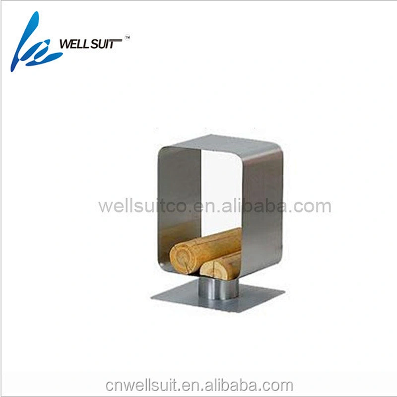 Stainless Steel Firewood Log Rack Firewood Log Holder Fireplace Basket