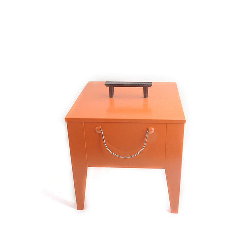 portable charcoal barbecue bbq grill as camping stove outdoor