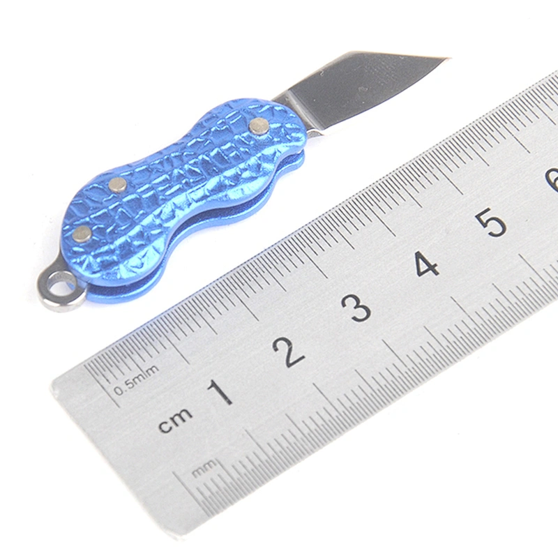 2019 Mini Peanut Shape Stainless Steel  gift folding knife