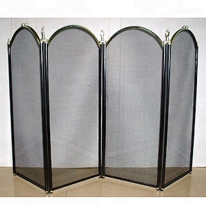Fireplace screen