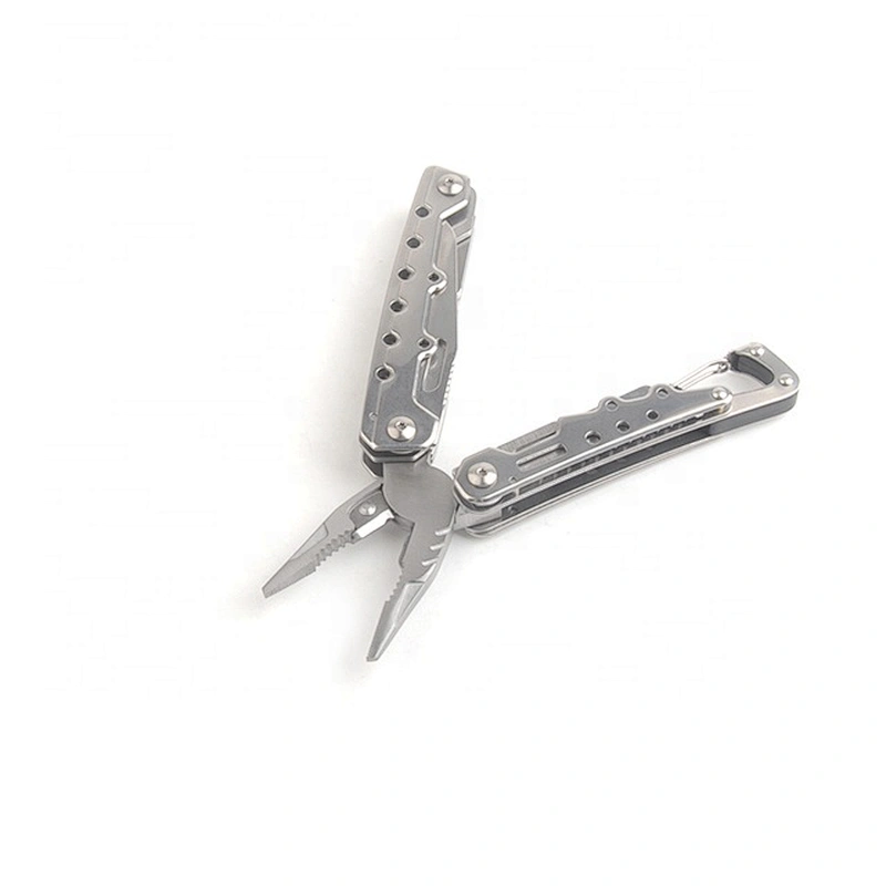 All Stainless Steel  Multi-Purpose Stainless Steel Combination Plier Tools with Buckle