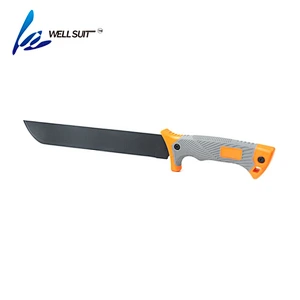 Steel machete blade with wooden handle/ matchet/cane knife/bush knife