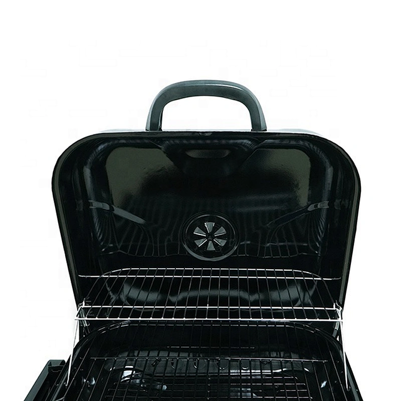 Simple kitchen commercial indoor charcoal iron bbq grill