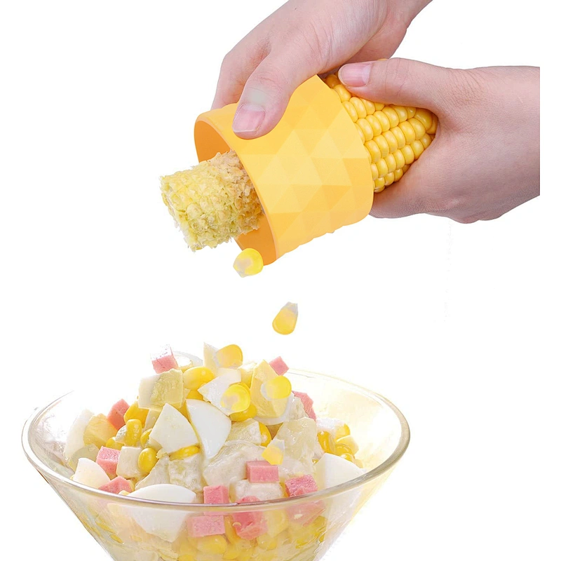 Creative Kitchen Gadgets corn cob peeler corn cob cutter corn slicer Off the Cob