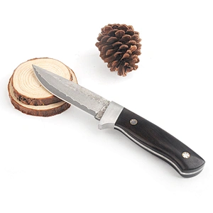 Folding Damascus Pocket Knife Handmade