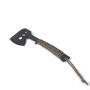 Mini professional spray survival hatchet with lanyard