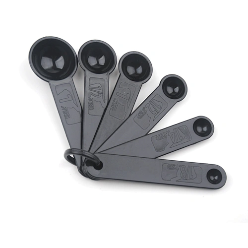 High Quality 6pcs Plastic Measuring Spoons