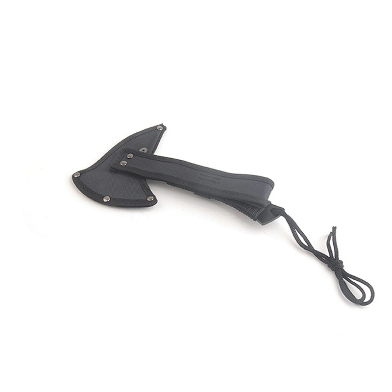 New design hot selling stainless steel outdoor survival hatchet with nylon string handle