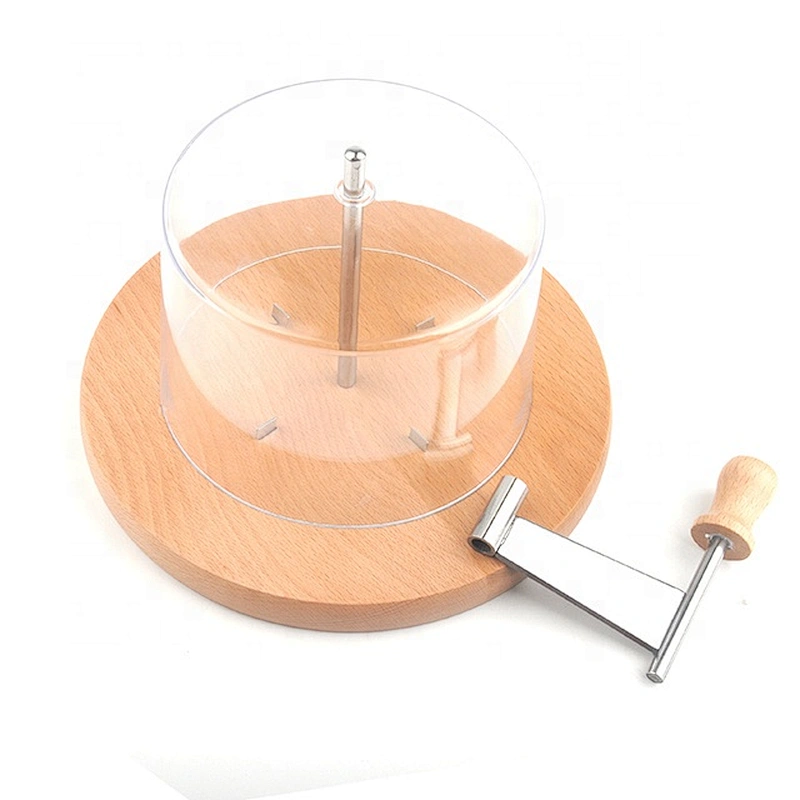 Best kitchen wood cutting board wire stainless steel cheese slicer with lid