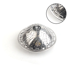 Stainless steel extendable foldable adjustable dim sum steamer basket