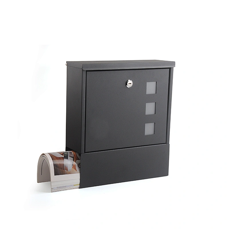 American Mailbox Hot Sale Modern DesignBlack Color iron with powder coating