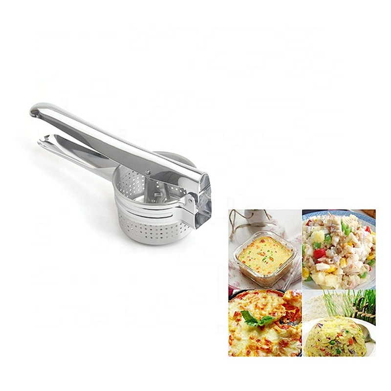 Economical hot selling  durable Stainless Steel potato press potato masher