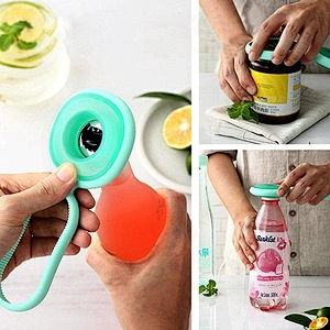 hot selling non-slip multifunction plastic manual bottle opener