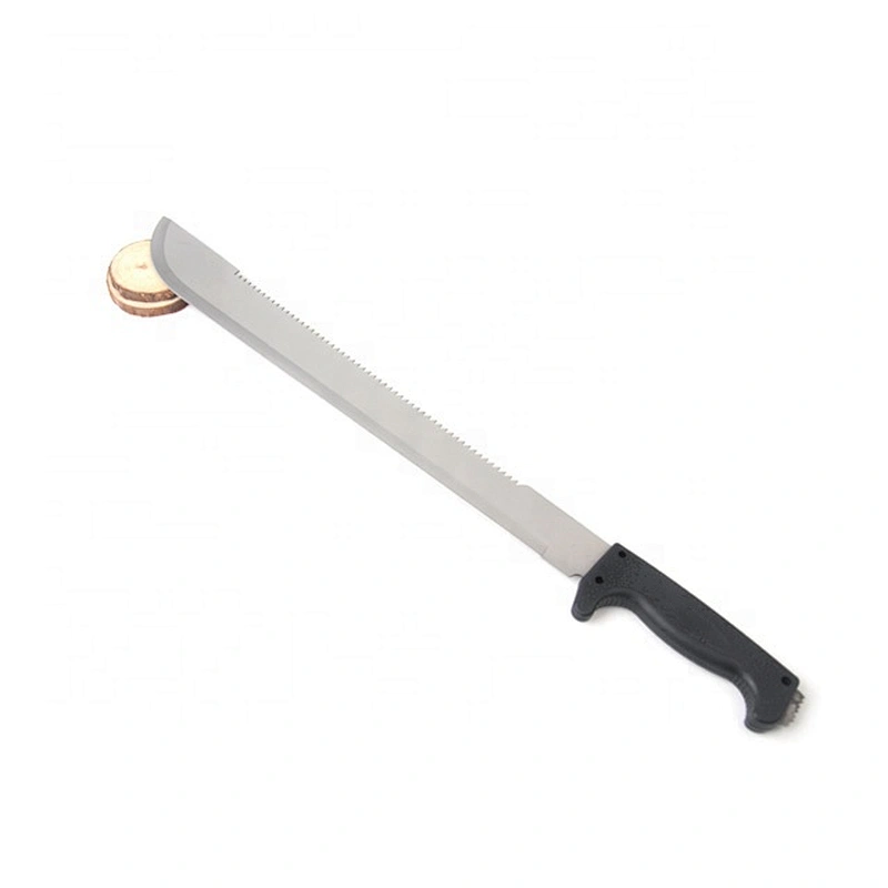 60cm Long Size Stainless Steel  Outdoor Survival Machete Saw