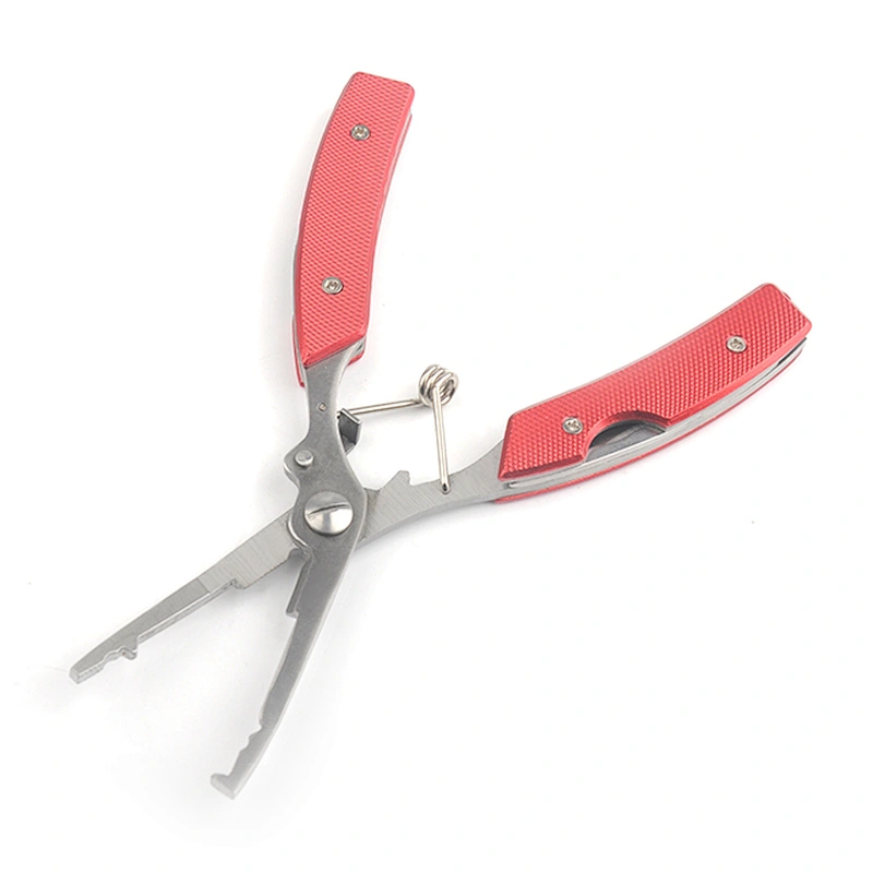 Multi function Fishing Plier Scissors Fishing Line Cutters Fishhook Remover with bend head