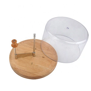 Well suit stainless steel cutter machine wooden cutting board with cheese slicer