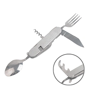 High quality   Foldable Spoon Fork Knife  for outdoor camping