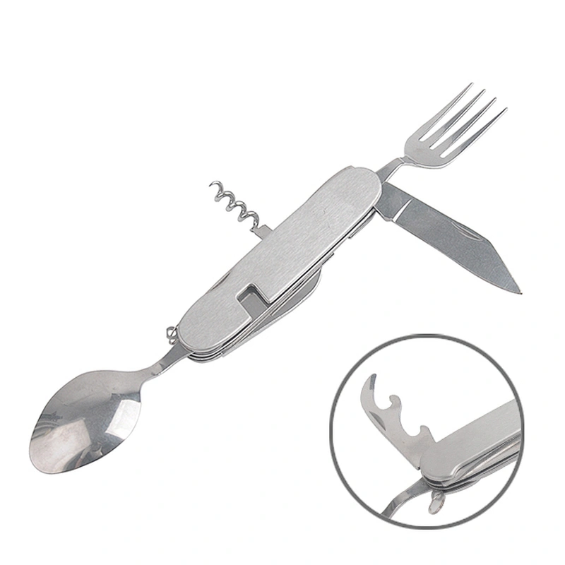 High quality   Foldable Spoon Fork Knife  for outdoor camping