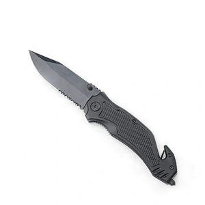 Multifunctional folding utility knife pocket with black coating