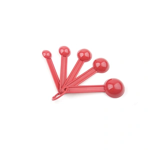 Set of 5pcs Creative Colorful Plastic Measuring Spoons