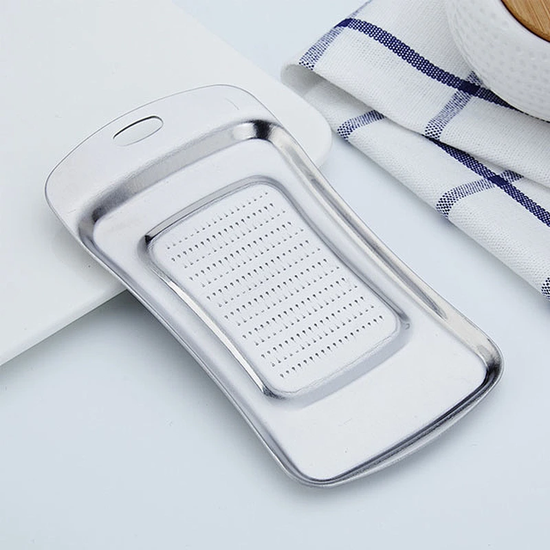 Food grade home use kitchen tools stainless steel garlic grater plate