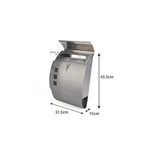 Hot sell apartment mailbox with key