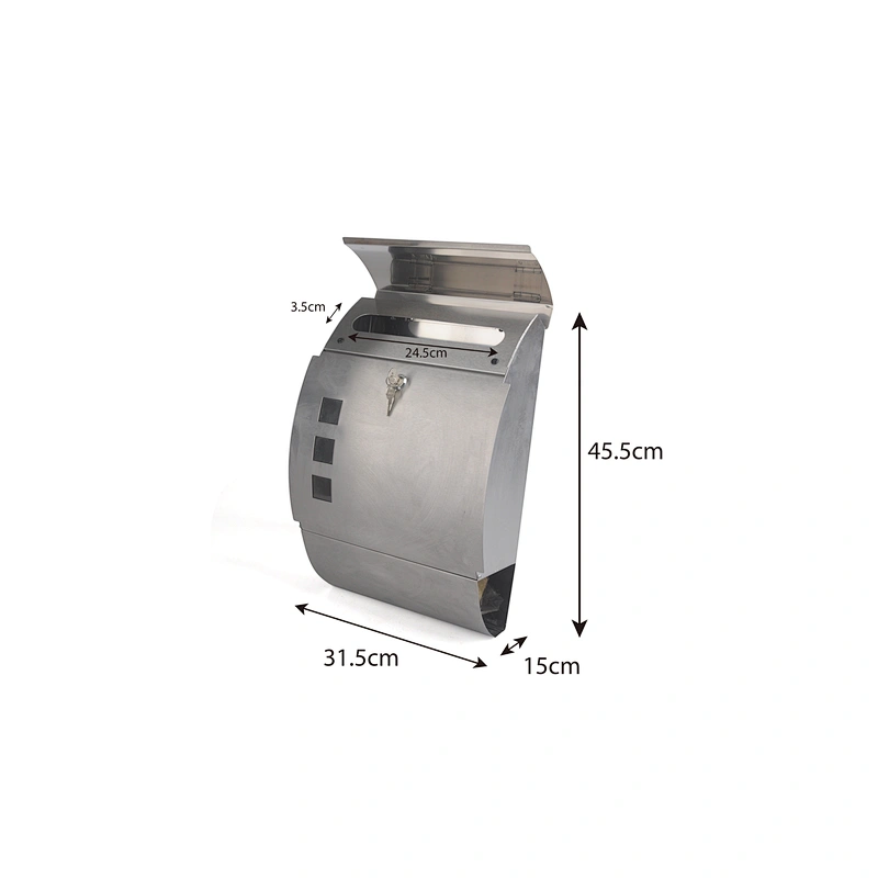Hot sell apartment mailbox with key