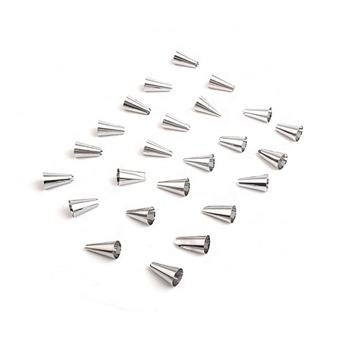 Seamless 304 Stainless Steel Cake Icing Nozzle Piping Tip