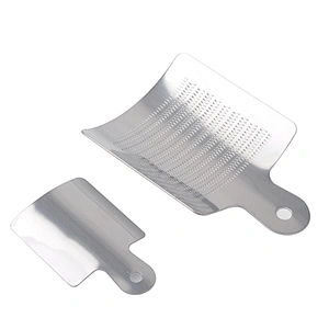 stainless steel spoon-shape food grater set for garlic,garlic crusher for ginger,gralic