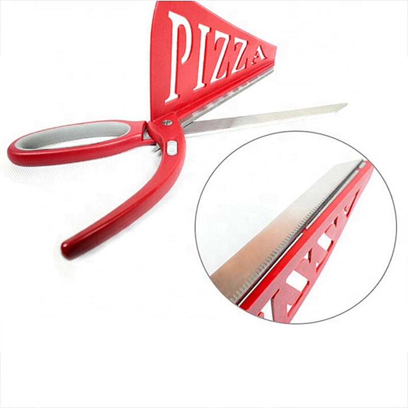 New stainless steel household non-stick pizza scissors with pizza shovel