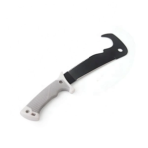 Black Coated Stainless Steel  Outdoor Survival Camping Machete with sofe handle