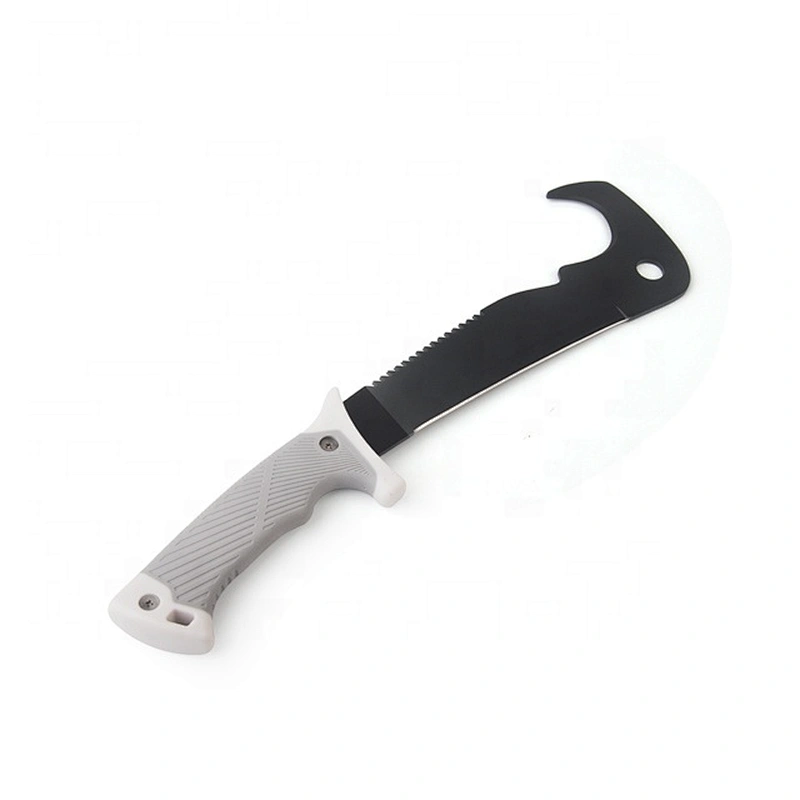 Black Coated Stainless Steel  Outdoor Survival Camping Machete with sofe handle