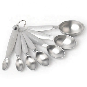 Amazon hot-selling food grade copper plating measuring spoons set