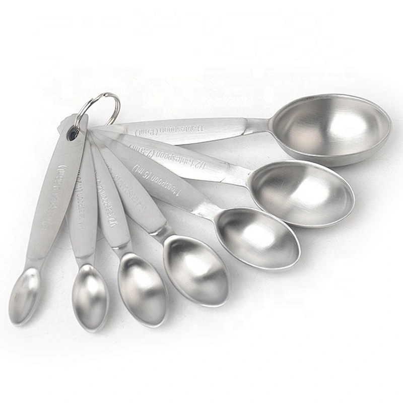 Amazon hot-selling food grade copper plating measuring spoons set