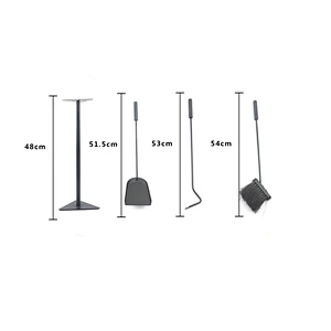 Cast iron fireplace grates coating outdoor fireplace garden 4pcs set