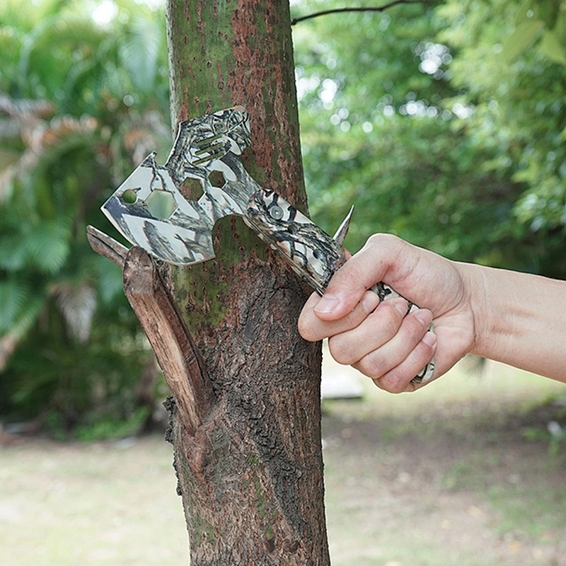Multi Function Mini Stainless Steel Survival Axe Hatchet with Wrench and bottle opener
